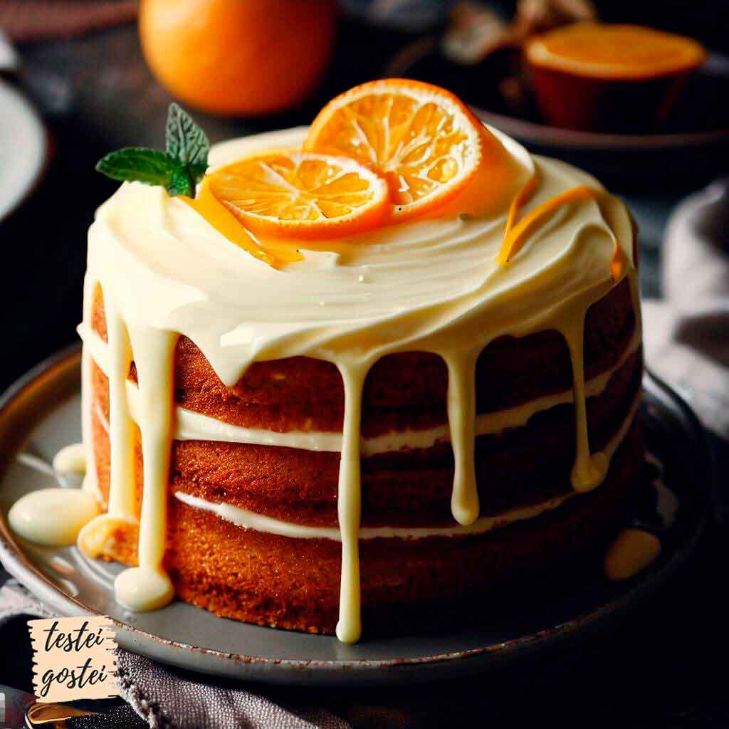 bolo de laranja diferente